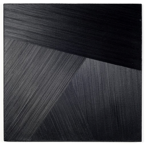 Rafal Bujnowski. Lamp Black  (4), 2008, aliejus, drobe, 62x62 cm