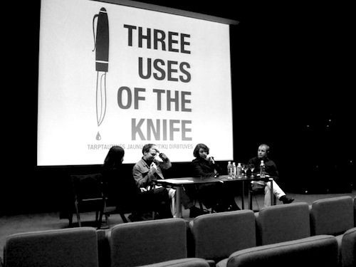 three uses of the knife