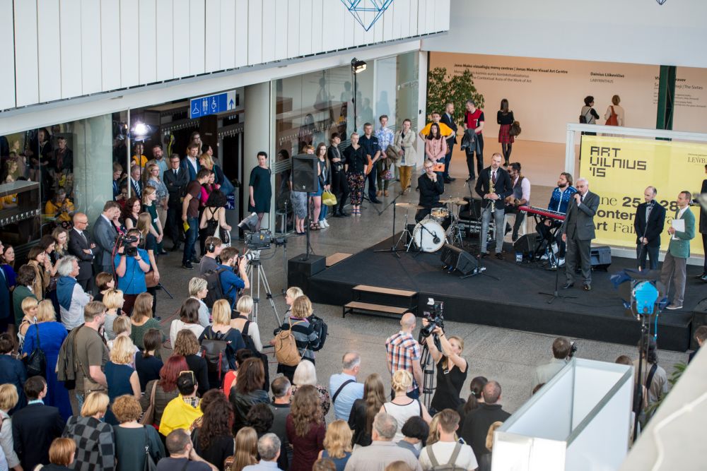 ArtVilnius'15 atidarymo ceremonija. Rycio Seskaicio nuotr.