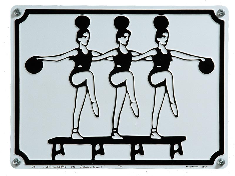 Naglis_Rytis_Baltusnikas_Gymnasts_with_balls.2007meno_nisa