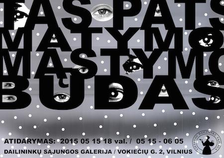 Tas pats matymo mastymo budas_plakatas