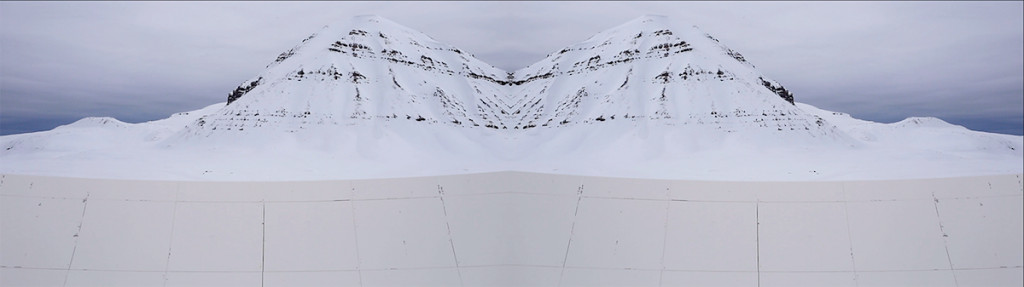 Emilija Škarnulytė, Twin ØSO, 2015, two-channel video, Dolby Surround audio,10 min.